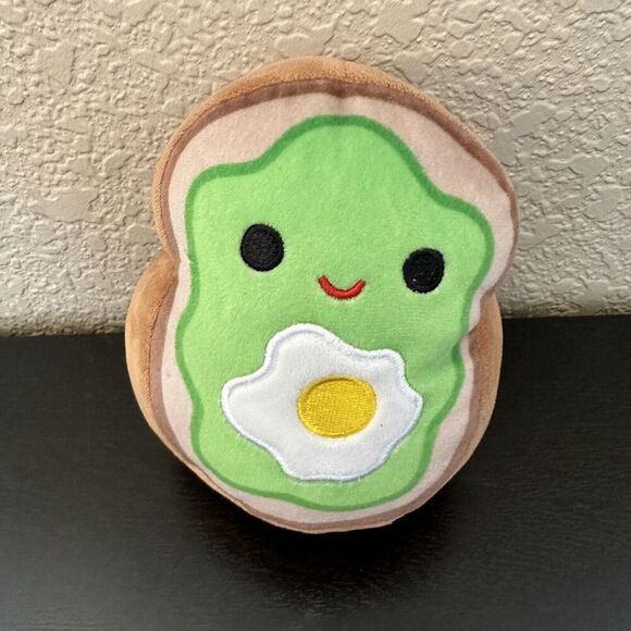 Squishmallows 5"   Sinclair - Avocado Toast  5" Plush Stuffed Food Animal Toy - Picture 2 of 4